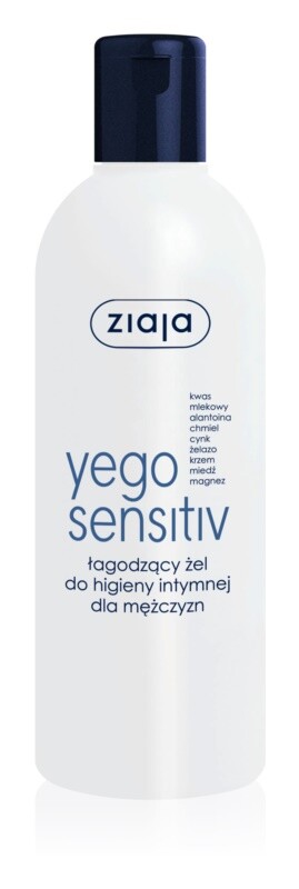 

Успокаивающий гель для интимной гигиены для мужчин Ziaja Yego Sensitiv