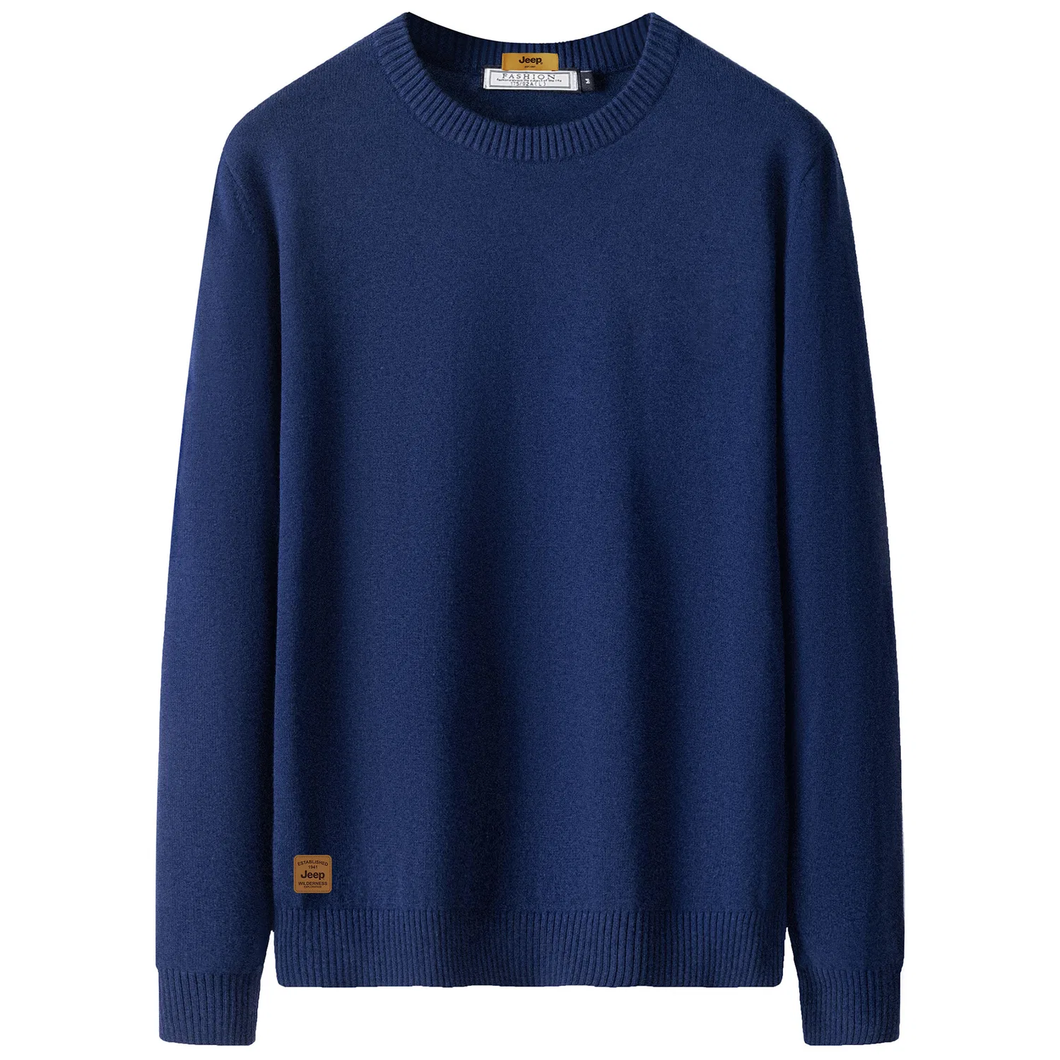 Детский свитер с круглым вырезом Jeep Leisure Collection Knitwear, Black — фото 3