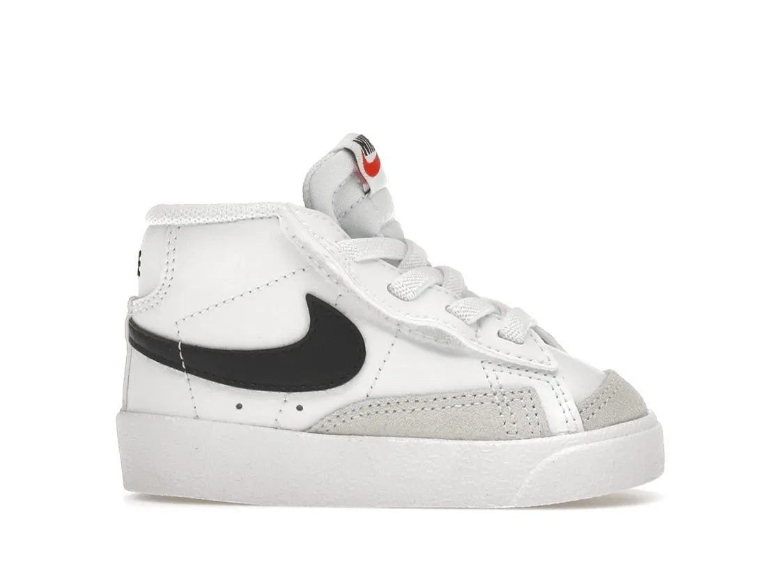 Детские кроссовки Lifestyle Nike Blazer Mid 77, White/Total Orange/Black