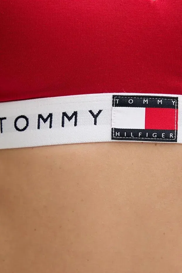 Женская бралетте с принтом Tommy Hilfiger, Red — фото 2