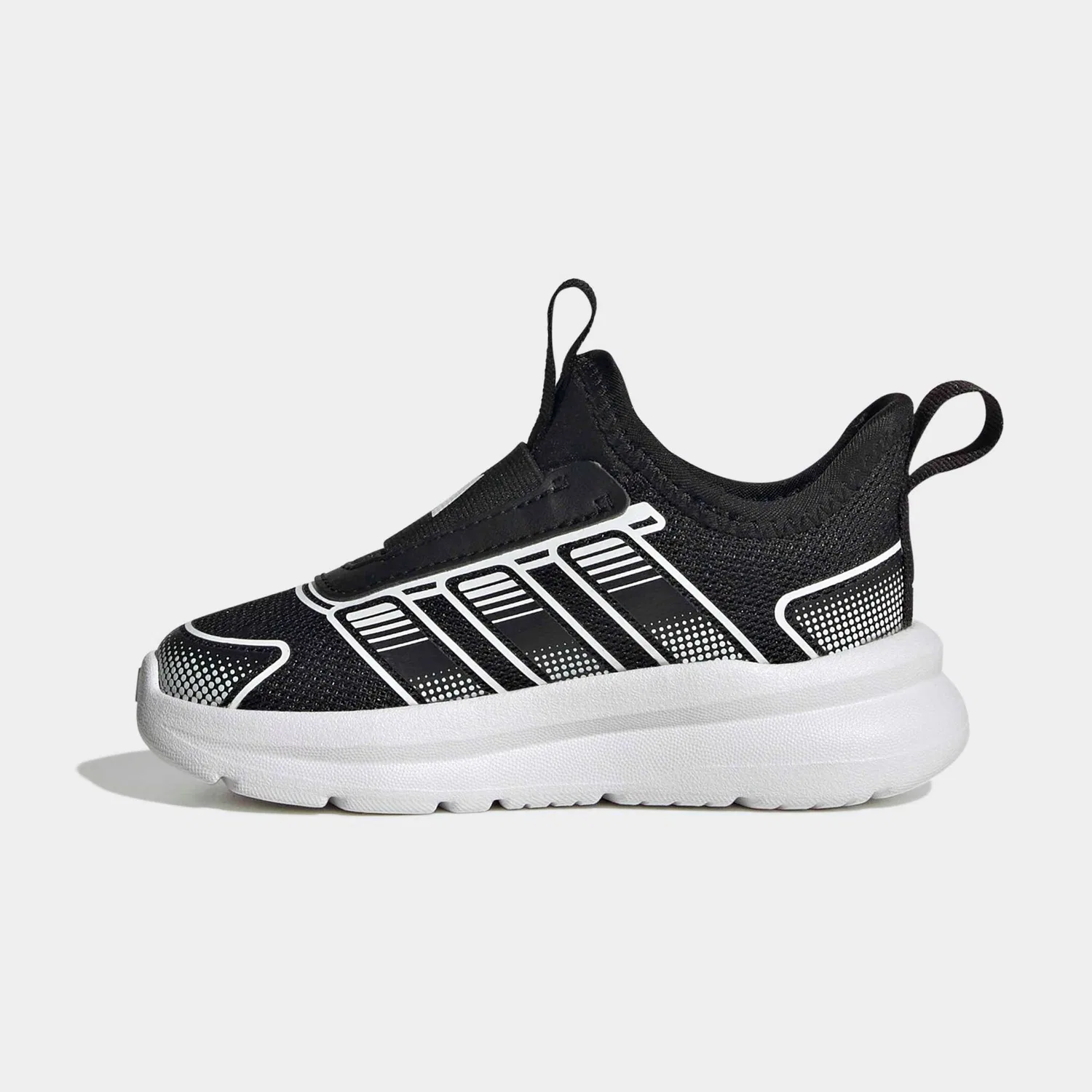 Детские кроссовки с технологией комфорта Adidas Sportswear, Core Black/Ftwr White/Core Black — фото 3
