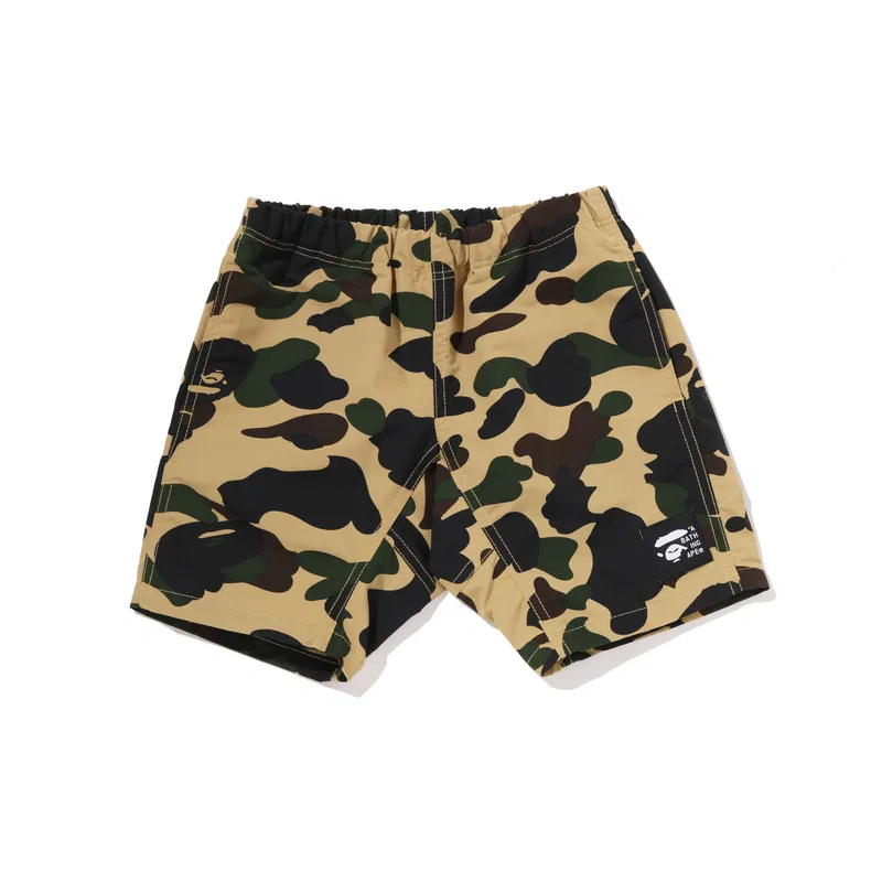 Шорты для детей, средней посадки, A BATHING APE, Yellow