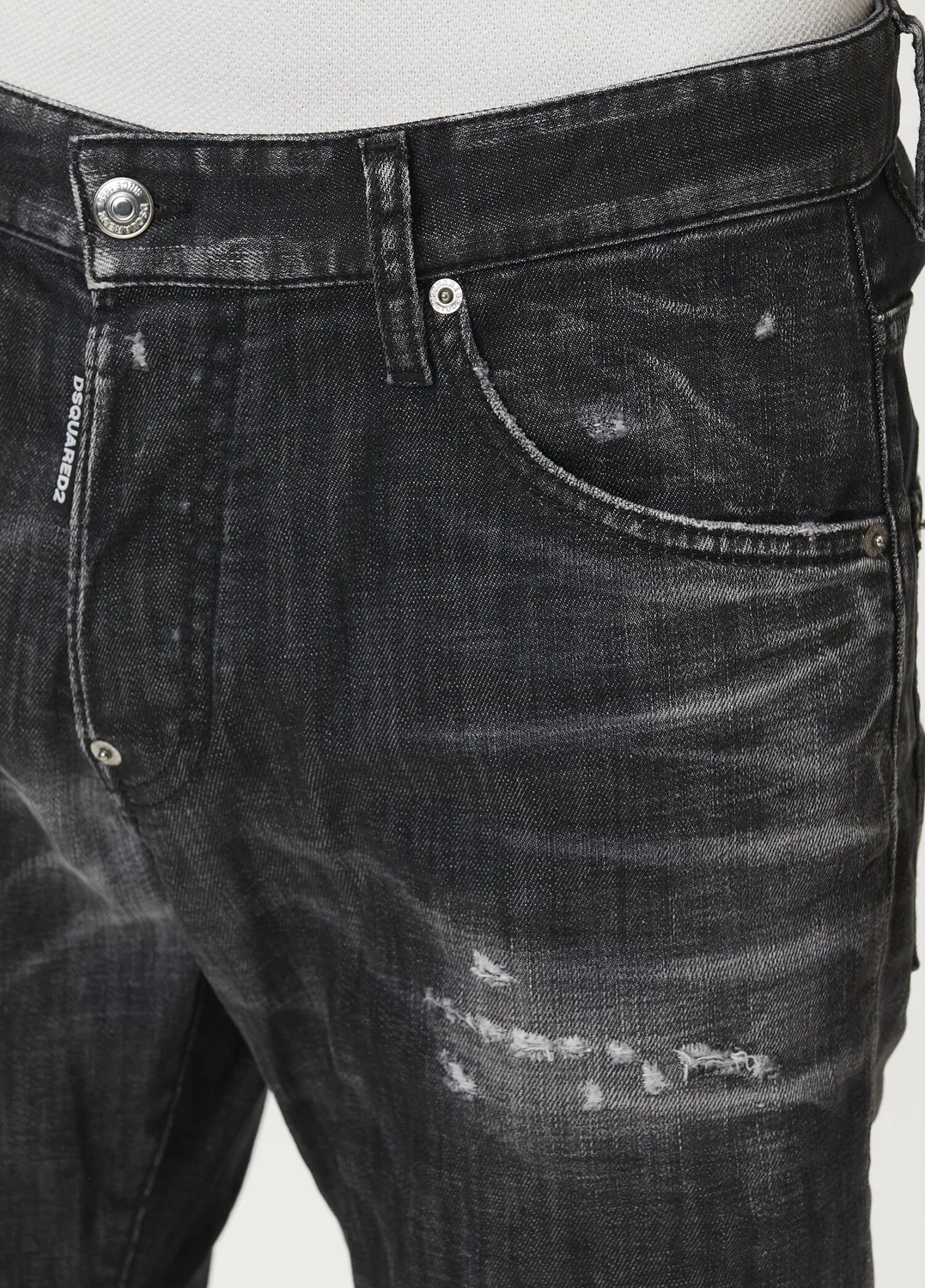 Джинсы Skater Dsquared2, black — фото 3
