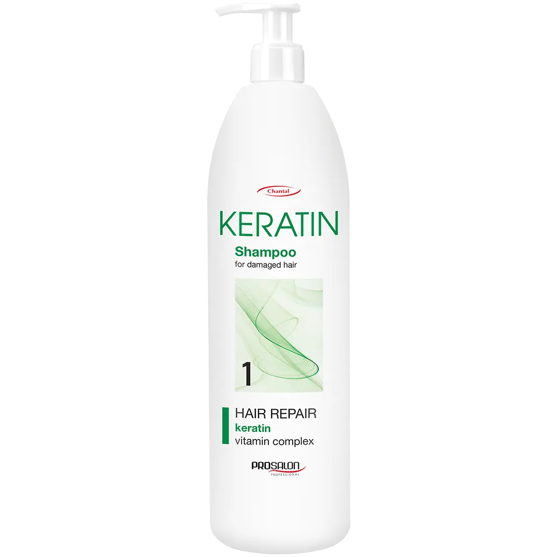 

Prosalon Keratin укрепляющий шампунь для волос, 1000 мл