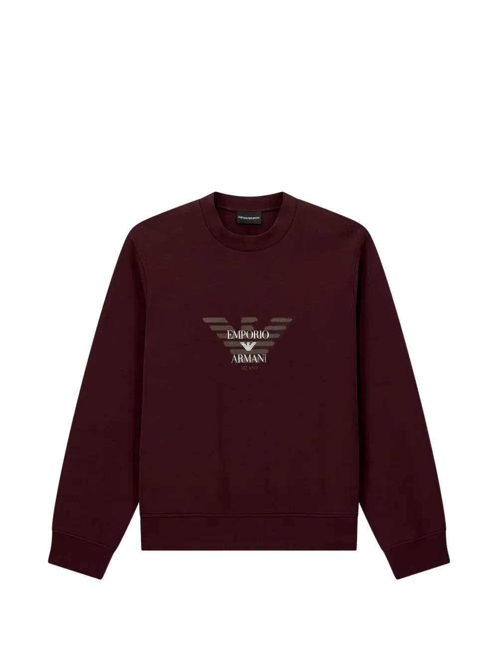 Толстовка с логотипом Emporio Armani, красный