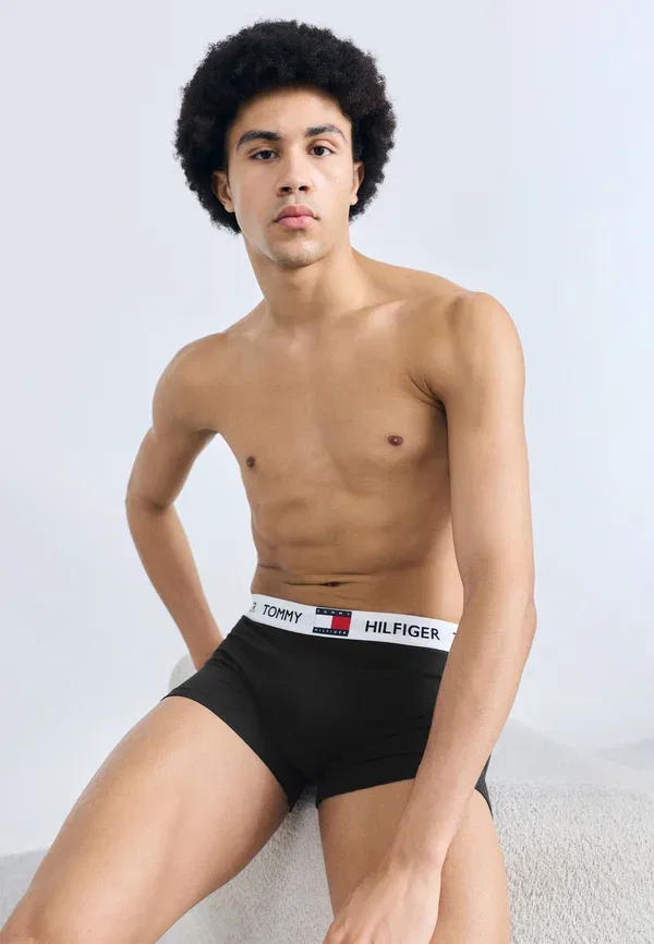 Комплект трусов из 3 штук Heritage logo, Tommy Hilfiger, черный — фото 3