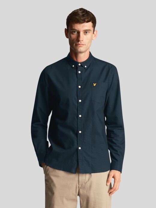 

Рубашка Lyle & Scott, синий