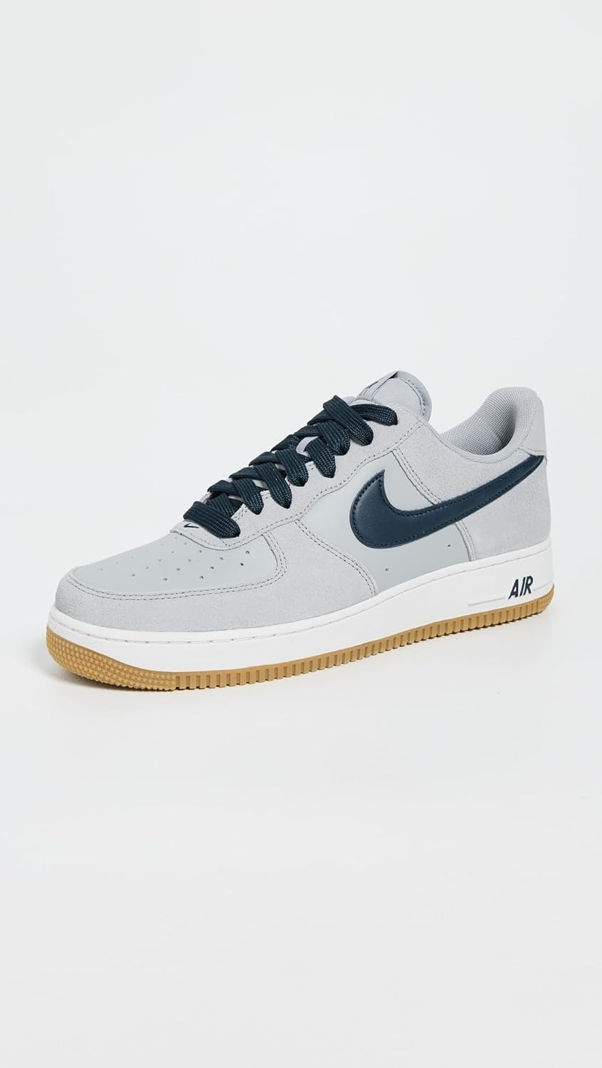 Мужские кроссовки Nike Air Force 1 '07 LV8, синий/серый/светло-серый — фото 2