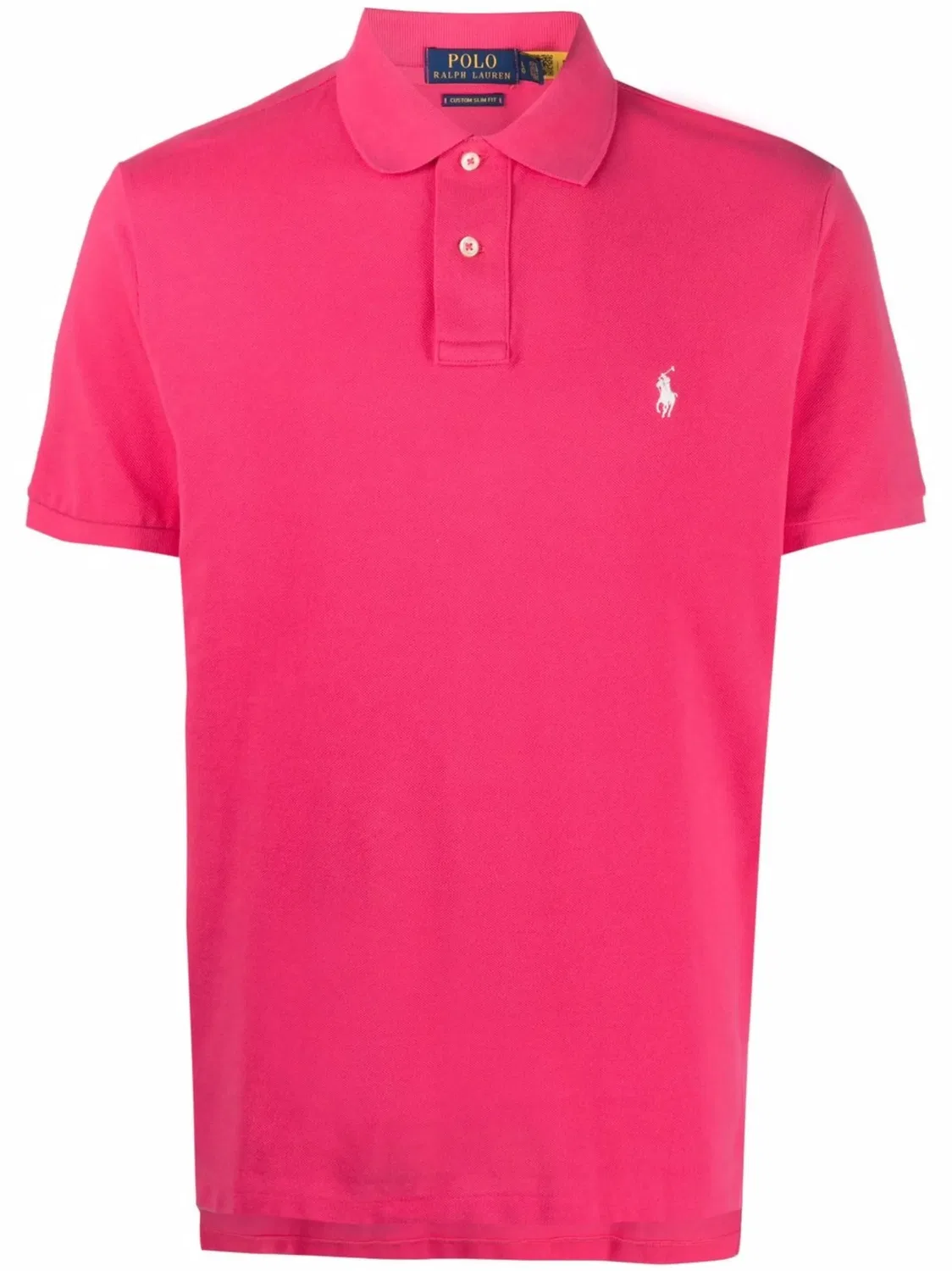 Поло с Вышивкой из Пике Polo Ralph Lauren, розовый