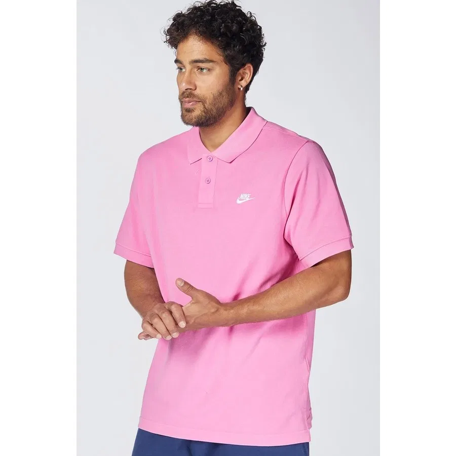 Футболка поло с коротким рукавом Sportswear Club Nike, Розовый