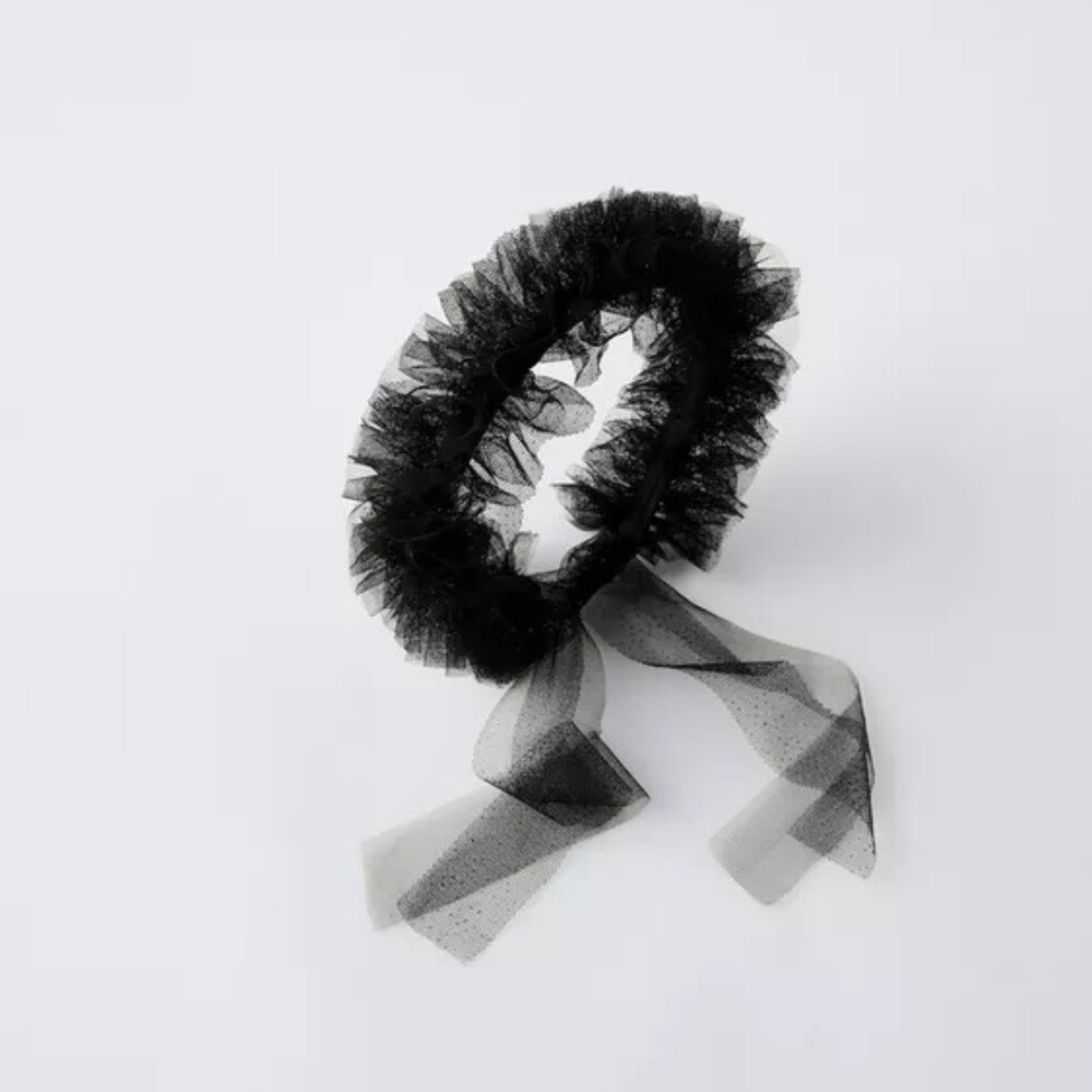 

Ободок для костюма «Королева Пауков» Zara Tulle, черный