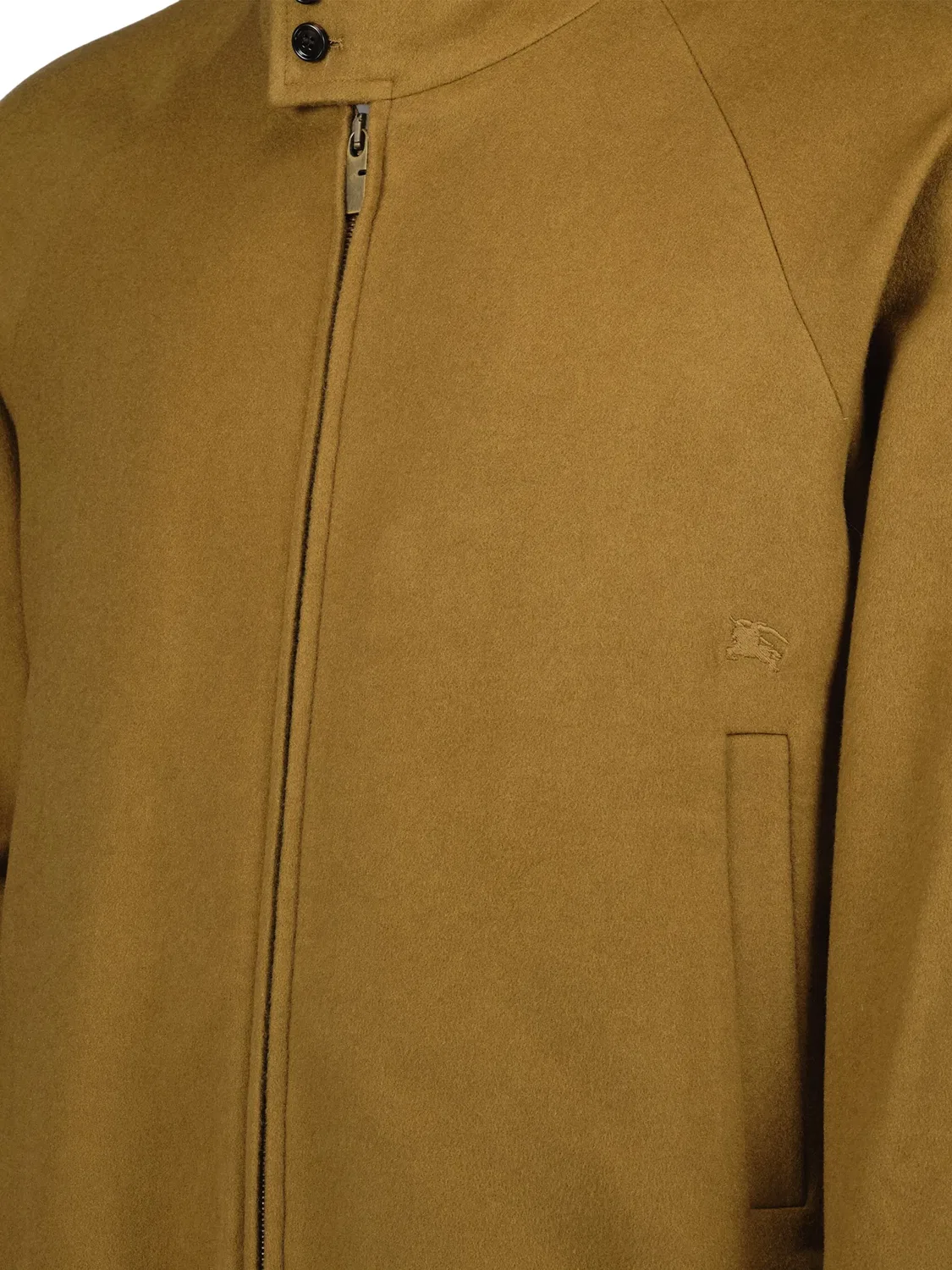 Кашемировая куртка Harrington Burberry, коричневый — фото 2