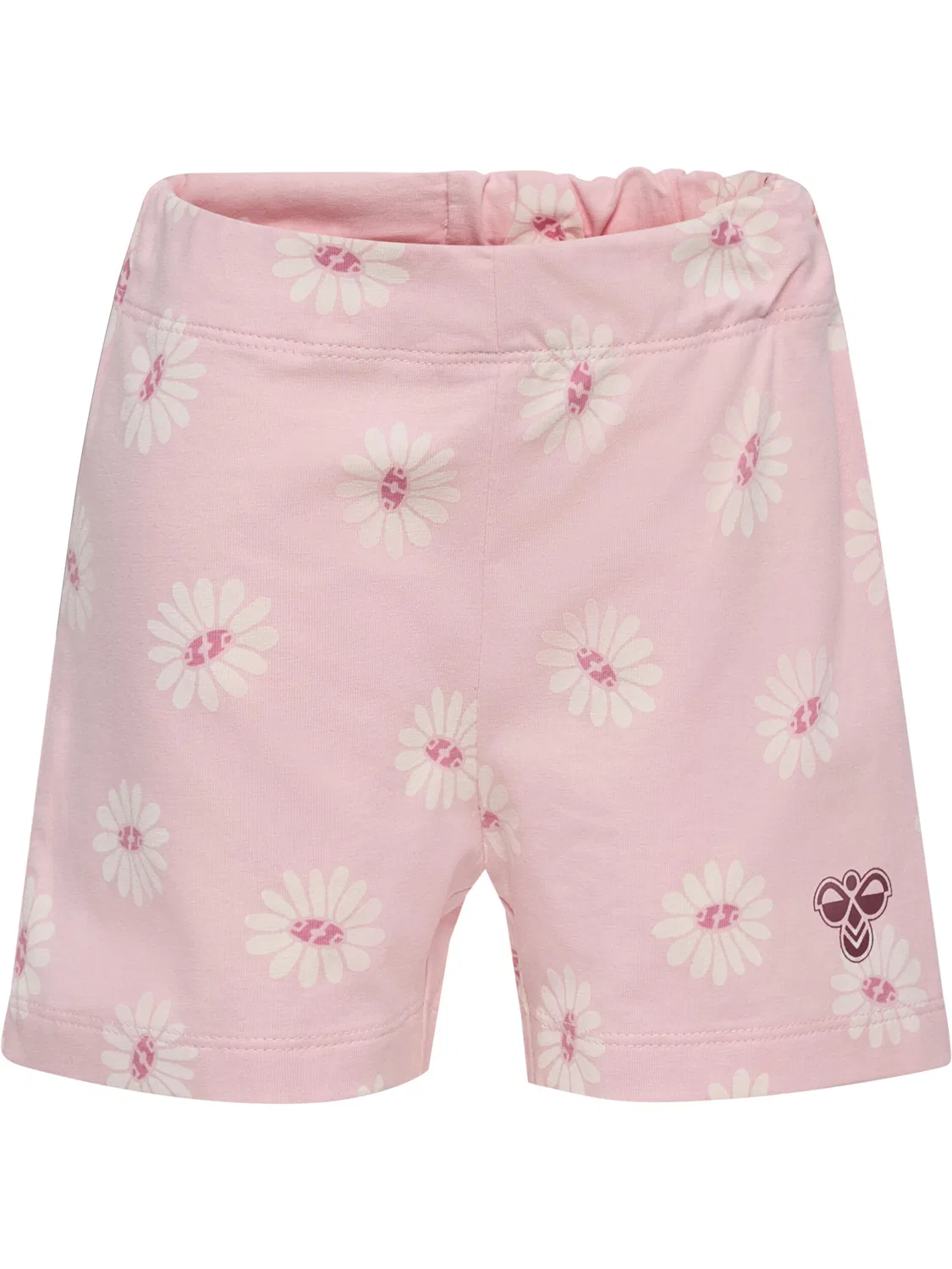 Детские шорты с принтом Hmlmini Loose Flower Hummel, Rosa