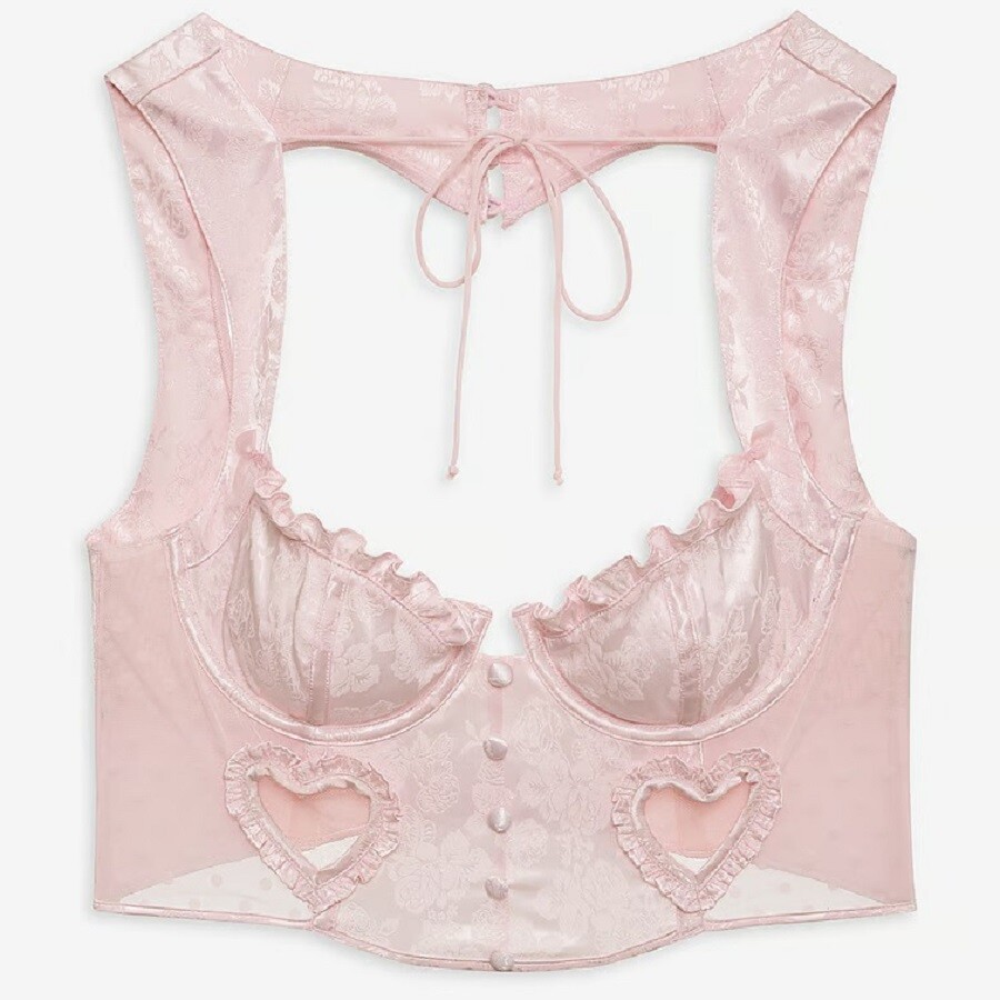 

Бюстье For Love & Lemons Ailani, светло-розовый