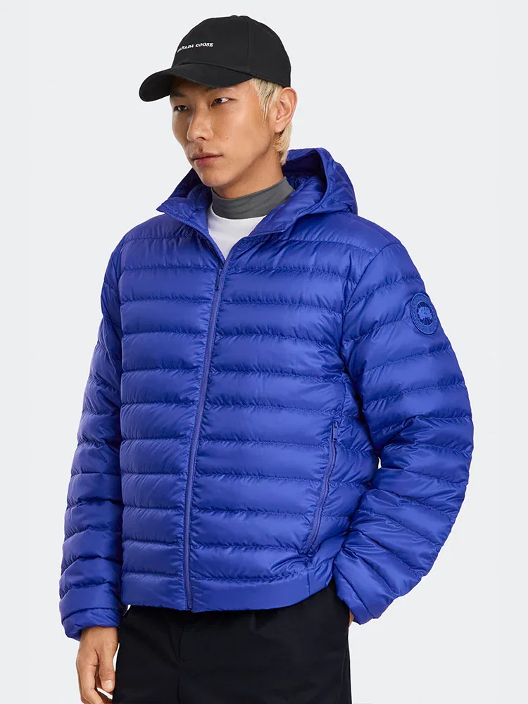 Пуховик мужской с капюшоном Stratus Hoody CANADA GOOSE, Royal Blue