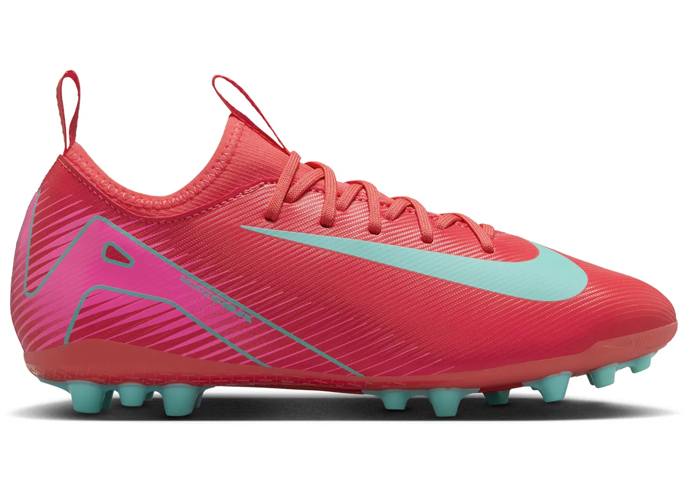 Детские бутсы Nike Mercurial Vapor 16 Academy AG, Ember Glow Aurora Green