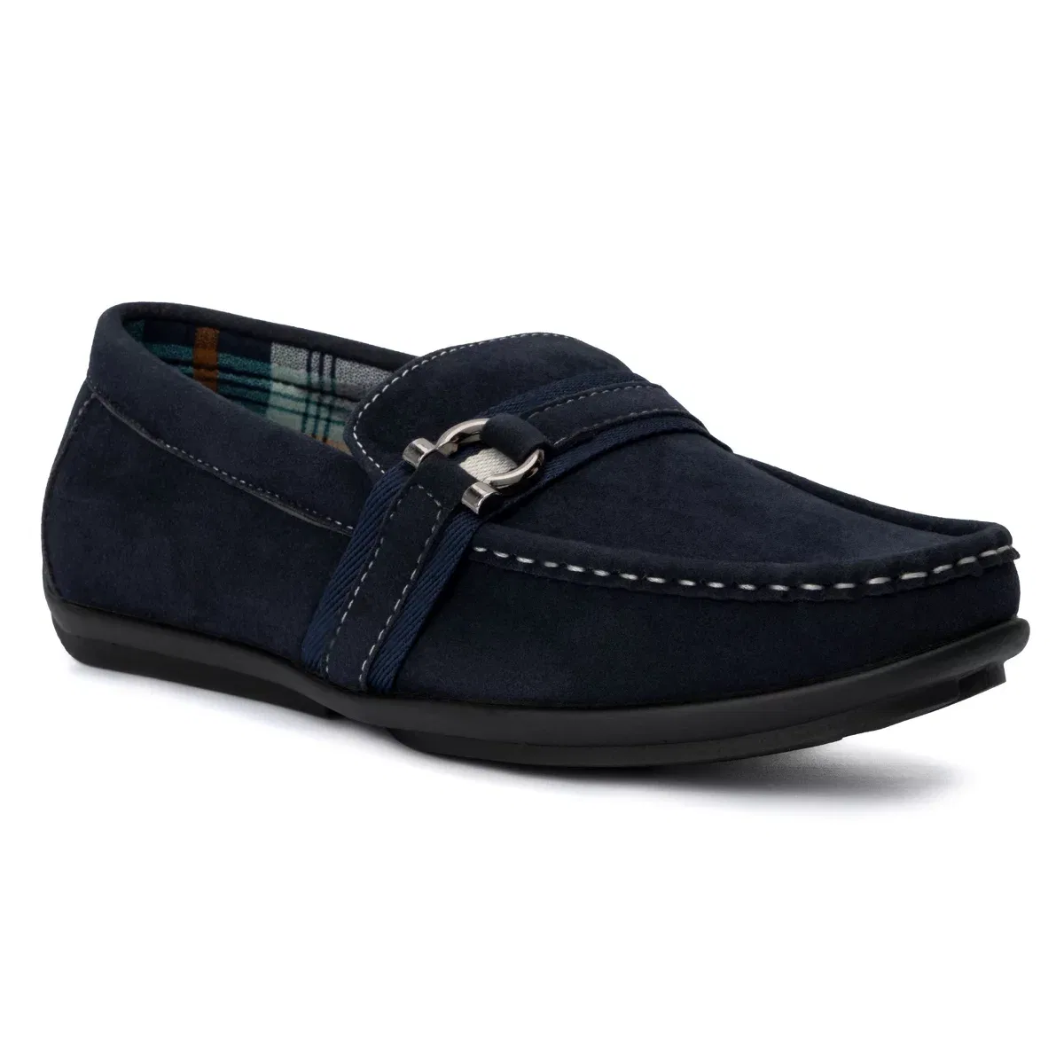 Детские туфли-лоферы для мальчиков с тиснением Murphy Xray Footwear, Navy