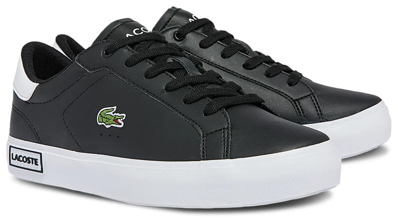 Кроссовки для мальчиков POWERCOURT 0721 Lacoste, цвет Charcoal/Multi — фото 2