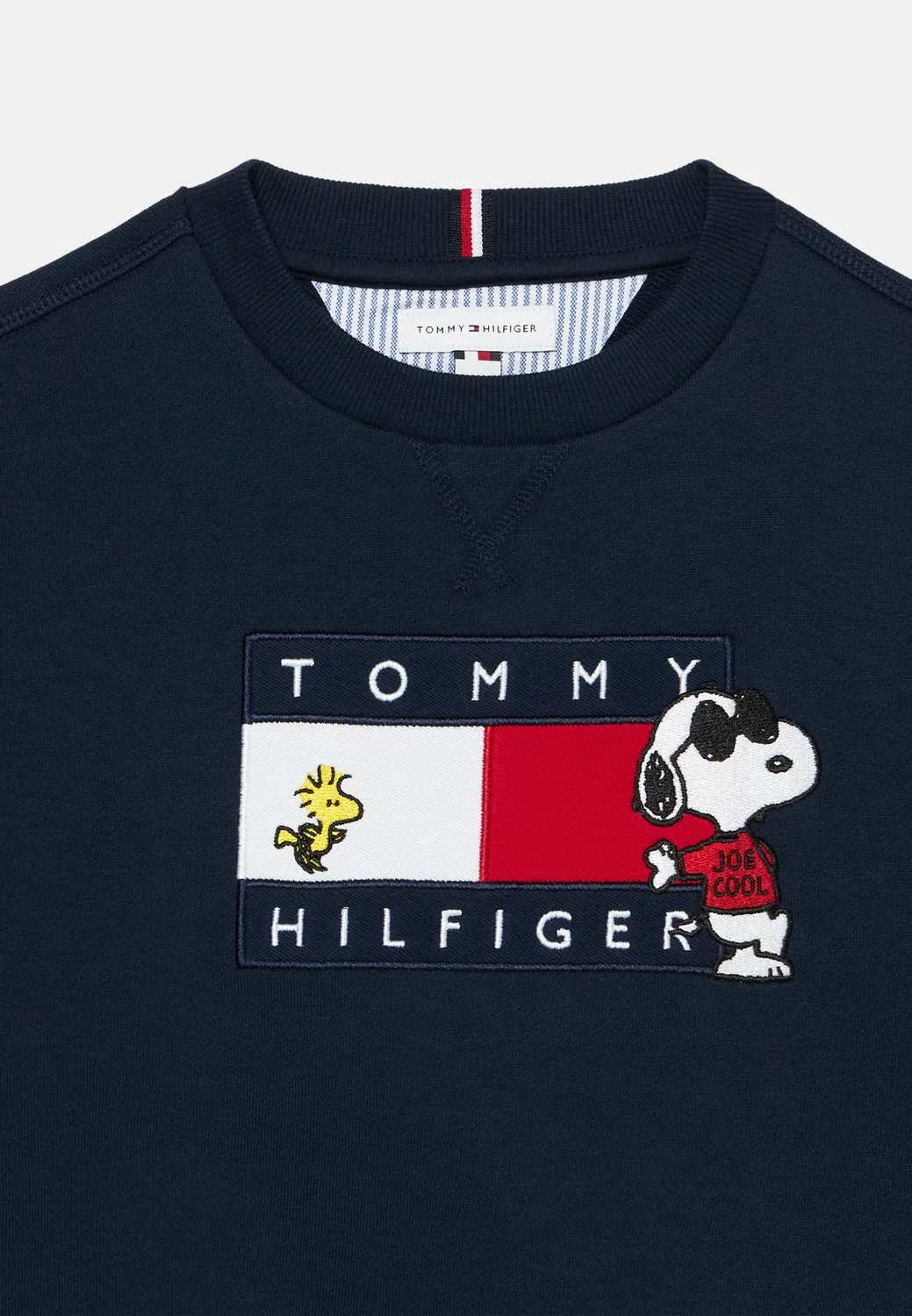 Свитшот унисекс с круглым вырезом Peanuts Tommy Hilfiger, Dark Blue — фото 3