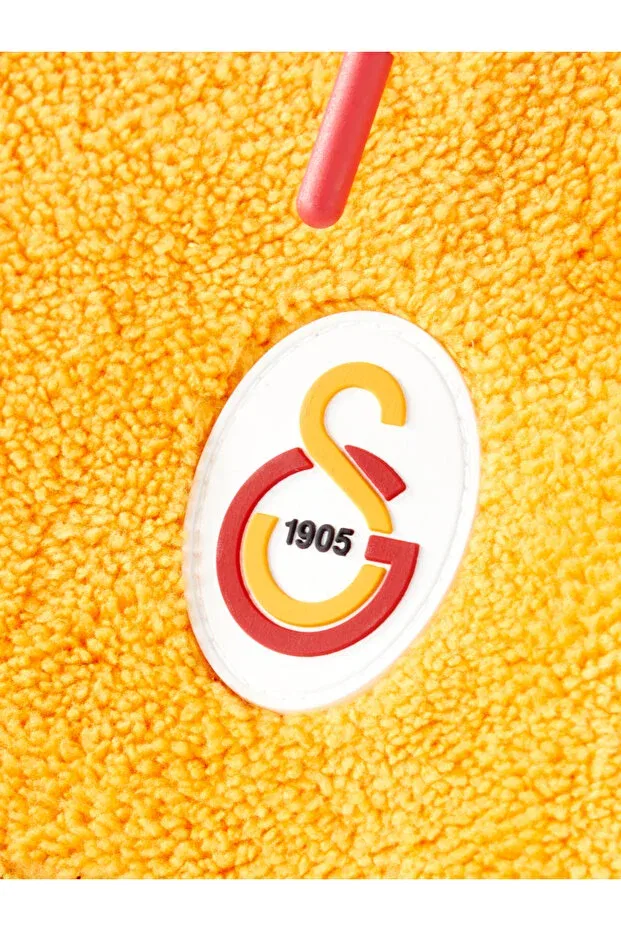 Детское худи для девочек спортивная Galatasaray kids hoodie c252066 Gsstore, Yellow Red — фото 4