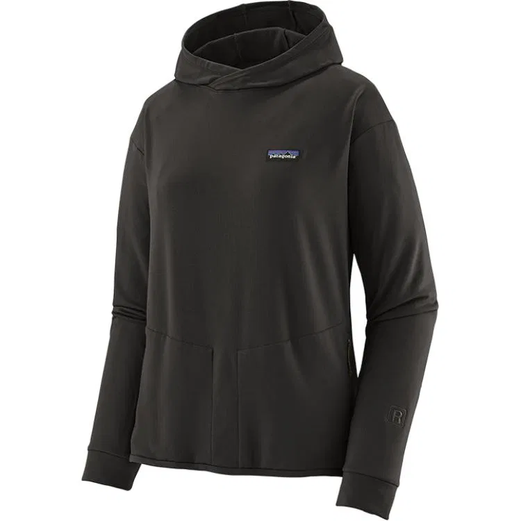 Женский флисовый топ R1 Fleece Patagonia, Black/Blk