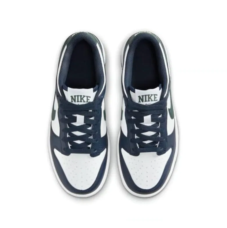 Детские кроссовки для мальчиков с принтом Dunk Low Gs NIKE, Blue — фото 2
