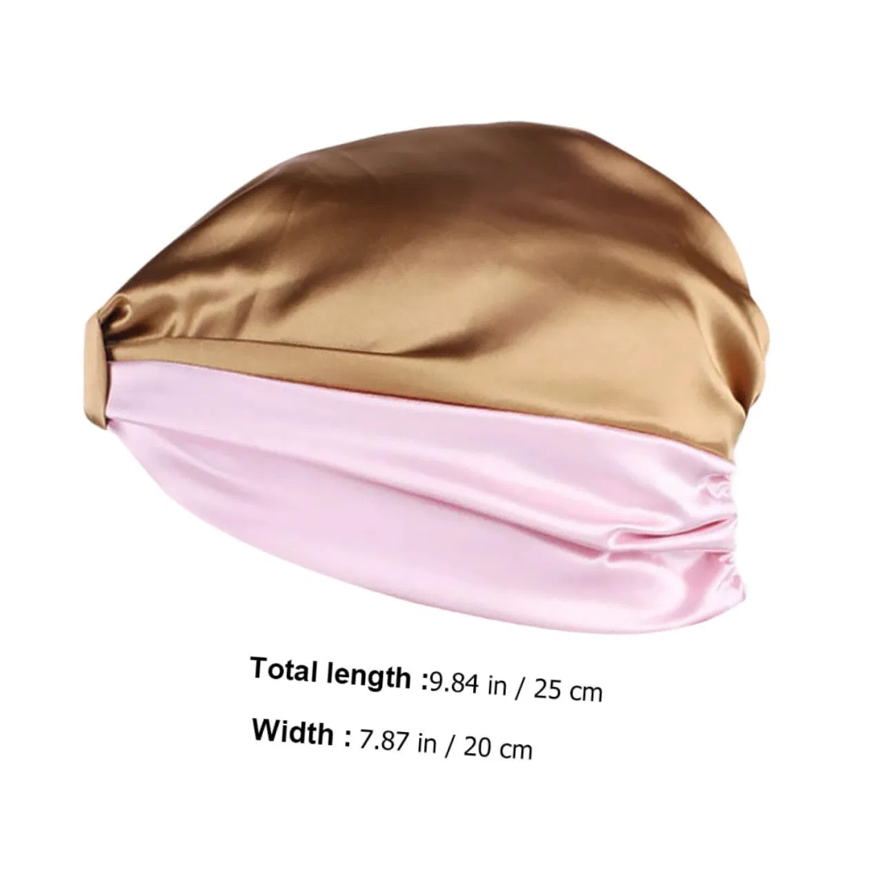 Шапочка для душа DECOMELODY, Khaki и Pink — фото 2