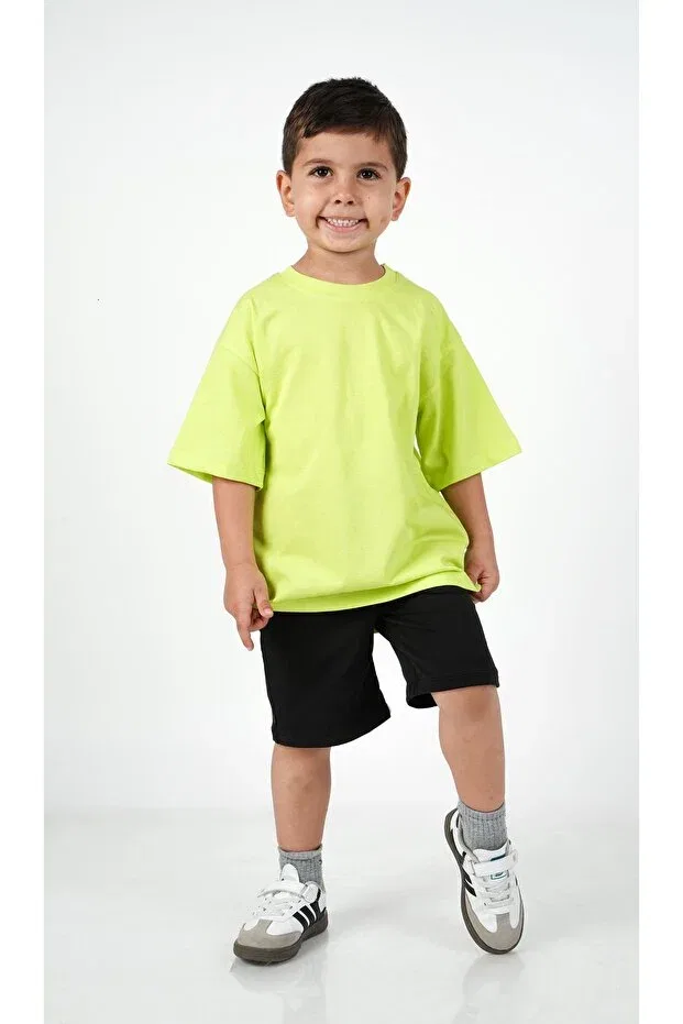 Детская футболка оверсайз C.C.L. Coccolin Kids Baby Clup, Green — фото 4