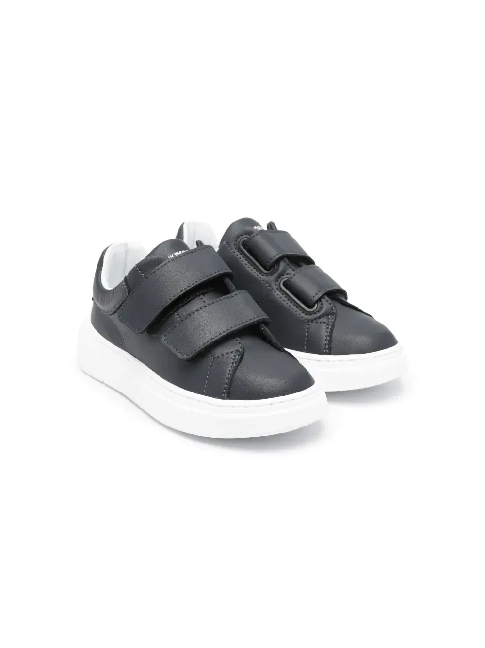 Кеды на липучках Emporio Armani Kids, синий