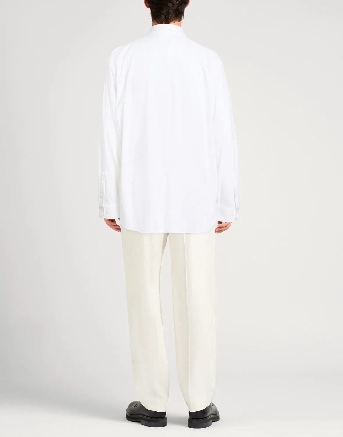 Мужская рубашка regular-fit с длинным рукавом Calvin Klein, белый — фото 3