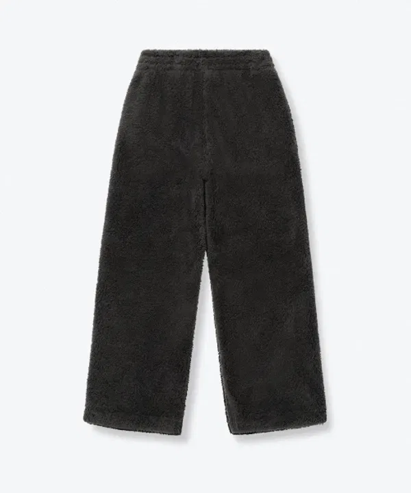 Тренировочные штаны флисовые, Shaggy Fleece Variable Lounge, Musinsa Standard Kids, темно-серый — фото 4