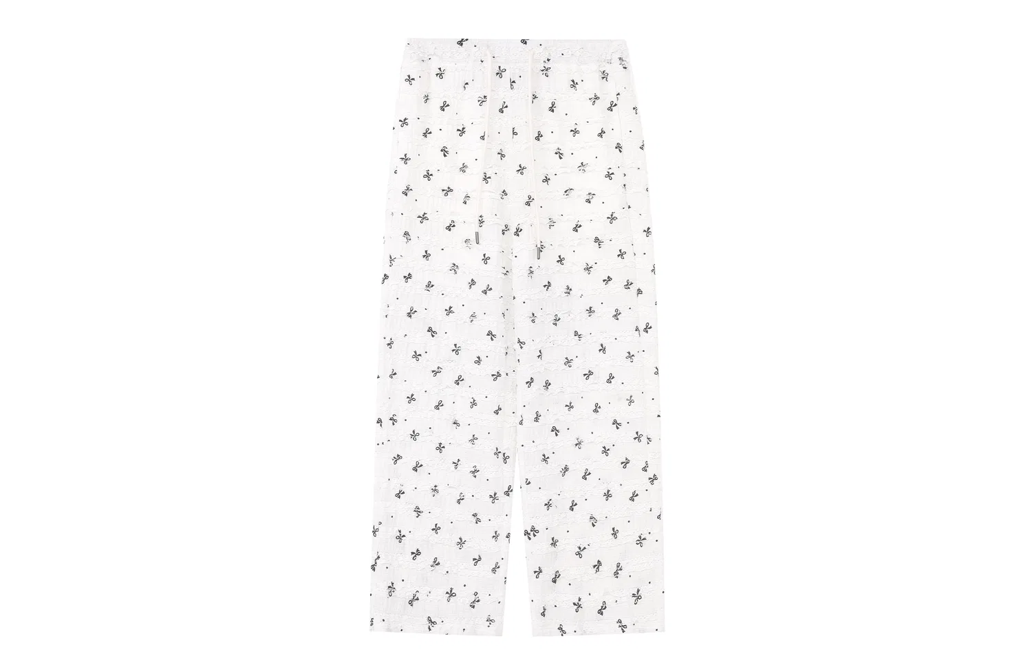 Детские спортивные брюки свободного кроя F426, White