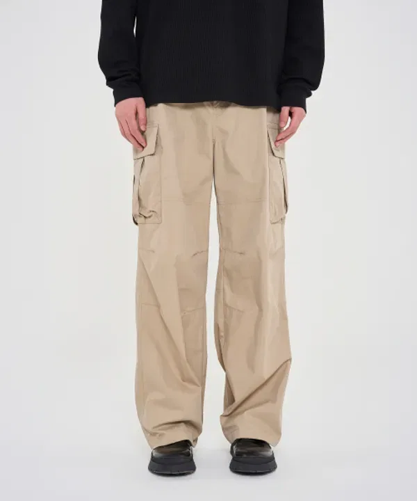 Карго брюки из ткани, Superdry, бежевый