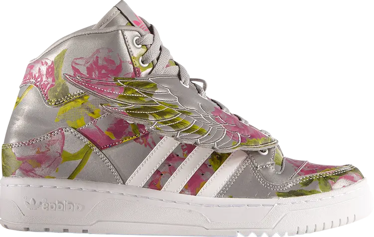 

Кроссовки Adidas JS Wings 3M 'Floral', серебряный, Серый, Кроссовки Adidas JS Wings 3M 'Floral', серебряный