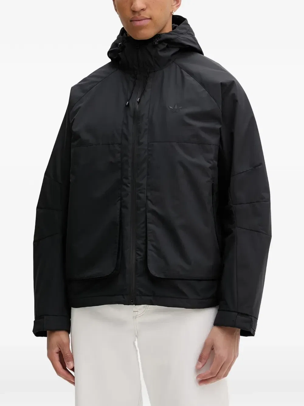 Куртка с капюшоном Premium Essentials Utility Adidas, черный