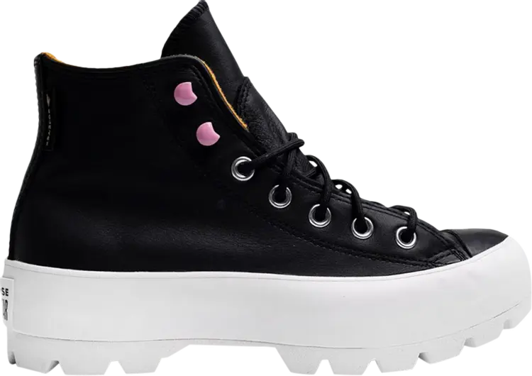 

Кроссовки Converse Wmns Chuck Taylor All Star Lugged Winter High GTX Black Saffron Yellow, черный