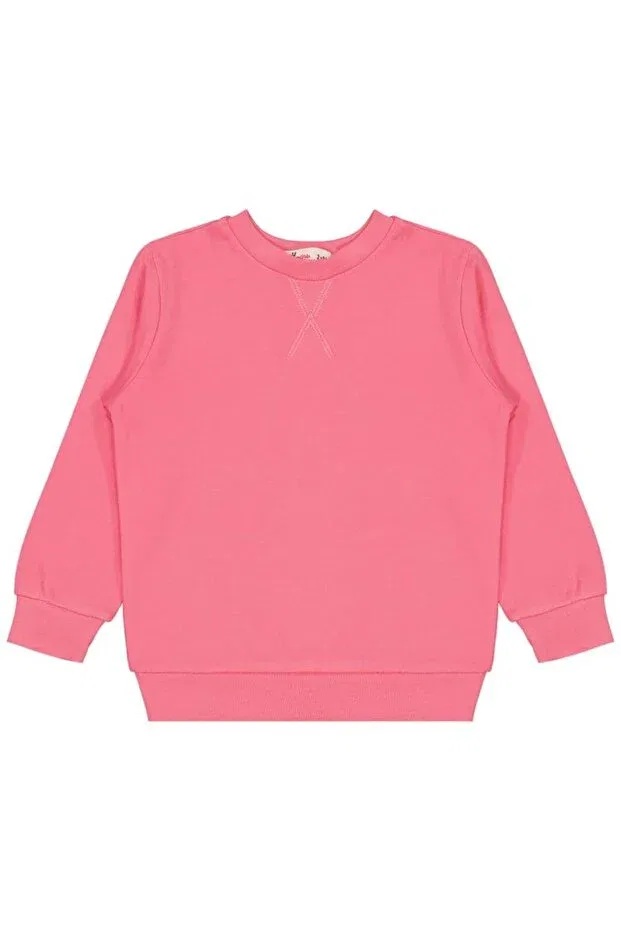 Детские свитшот для девочек хлопковый Civil Girls, Dark Pink — фото 3
