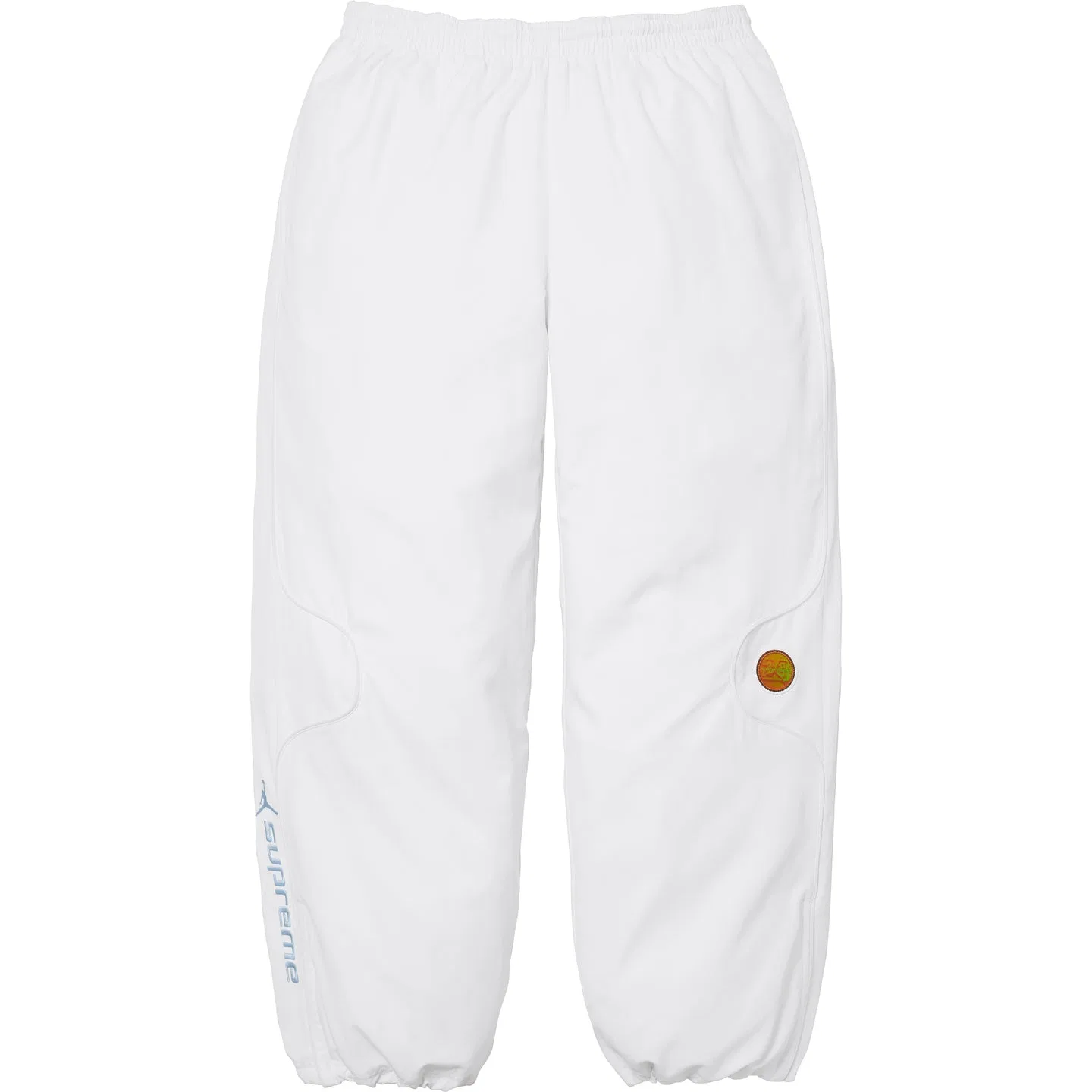 Спортивные штаны утепленные, Supreme Jordan, White