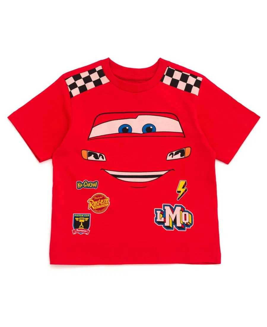 Футболка с принтом Cars, Lightning McQueen Red Cars
