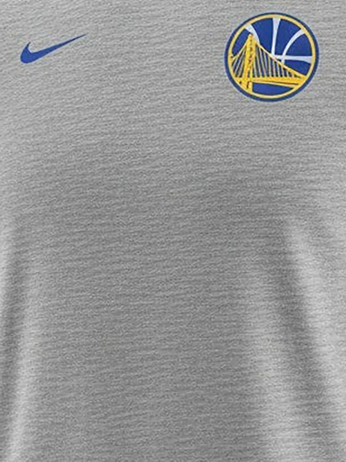 Футболка Golden State Warriors Facility Dri-FIT из коллаборации с NBA Nike, серый — фото 2
