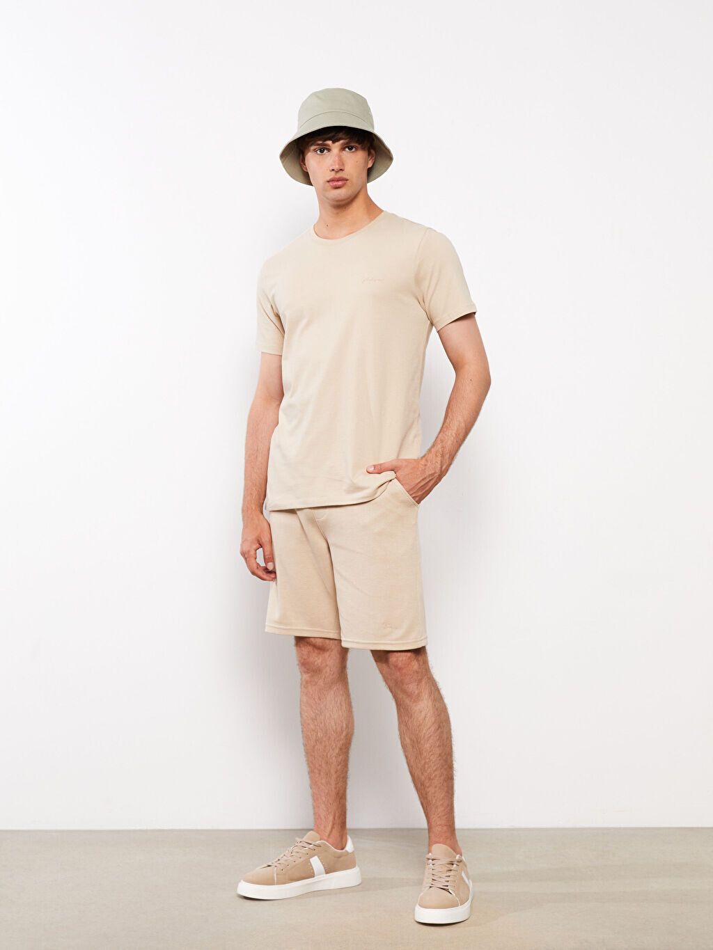 

Мужские шорты Slim Fit с завязками на талии LCW Casual