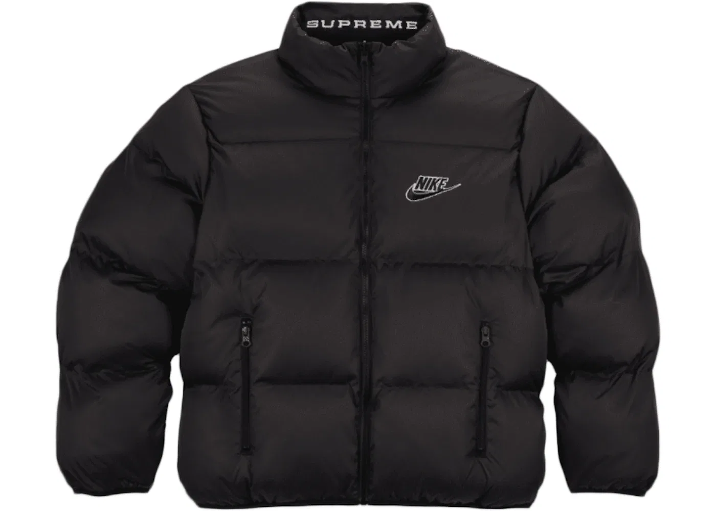 Мужская куртка пуховик реверсивный Jacket Supreme, Black
