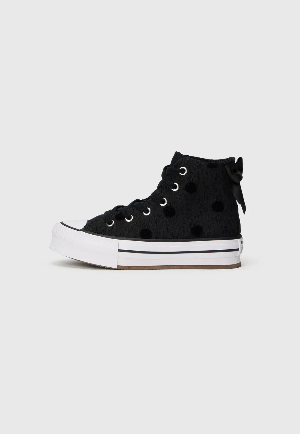 Кроссовки Chuck Taylor All Star Eva Lift унисекс - высокие кроссовки Converse, Black/White