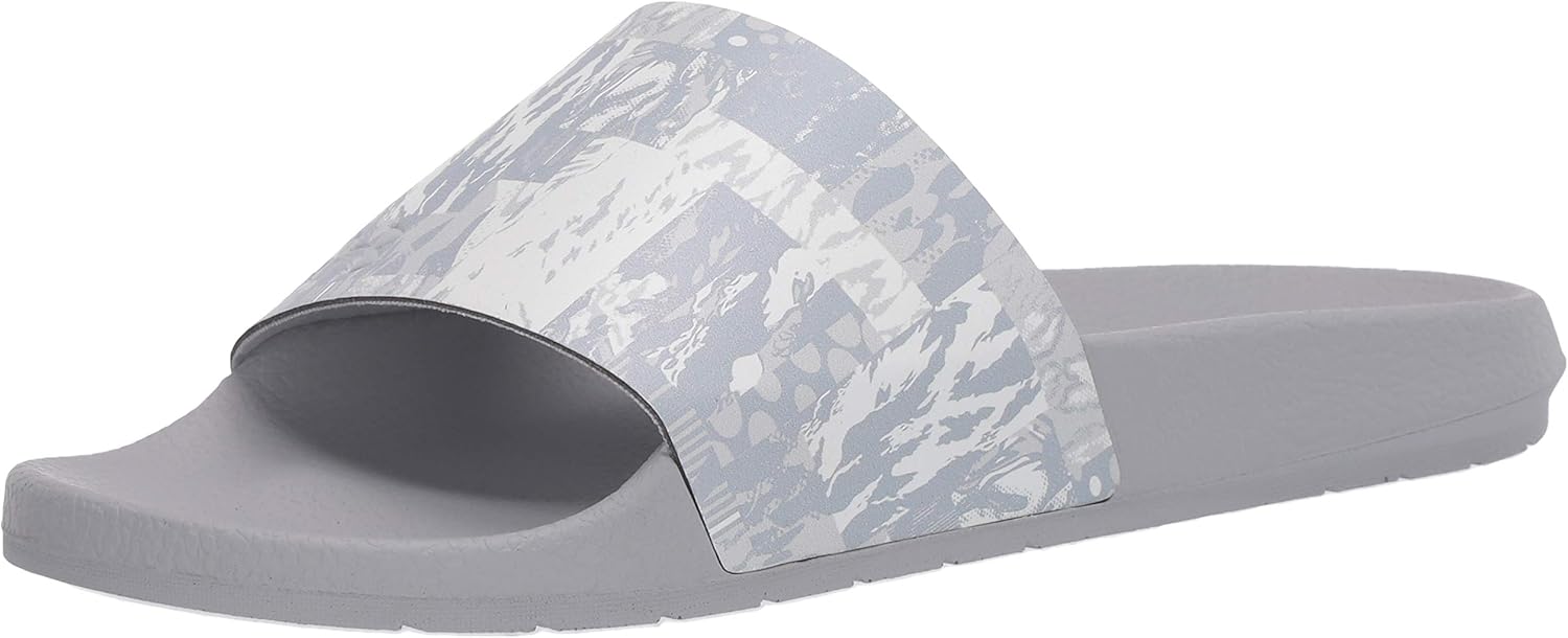 

Сандалии-слайды Under Armour Unisex-Adult Core Remix Floral, Mod Gray (100)/Elemental