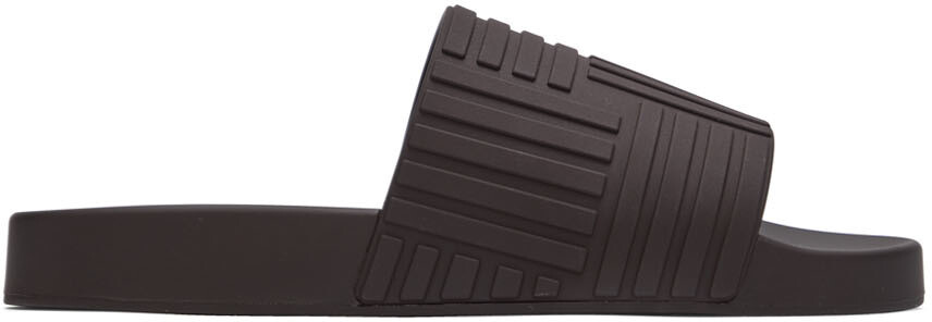 

Коричневые шлепанцы Bottega Veneta