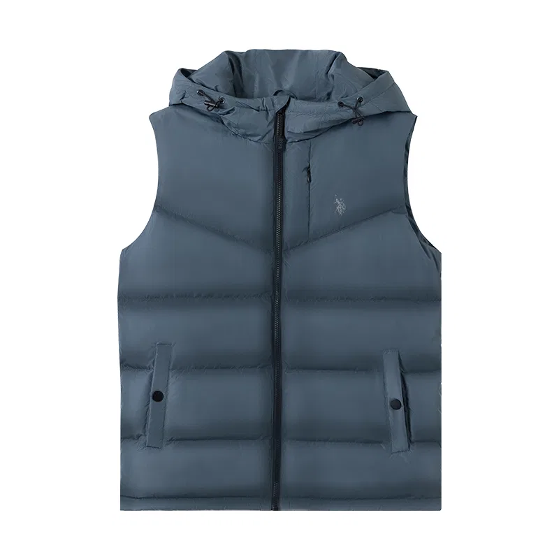 Мужской жилет с капюшоном U.S. POLO ASSN., Blue