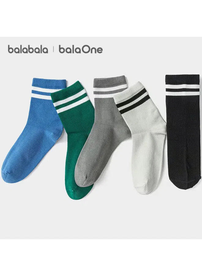 Носки детские хлопковые средние 5 пар Balabala