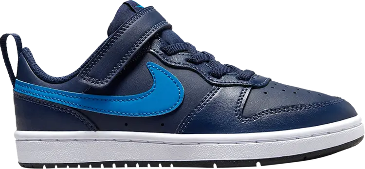 

Кроссовки Nike Court Borough Low 2 PS 'Midnight Navy Imperial Blue', синий