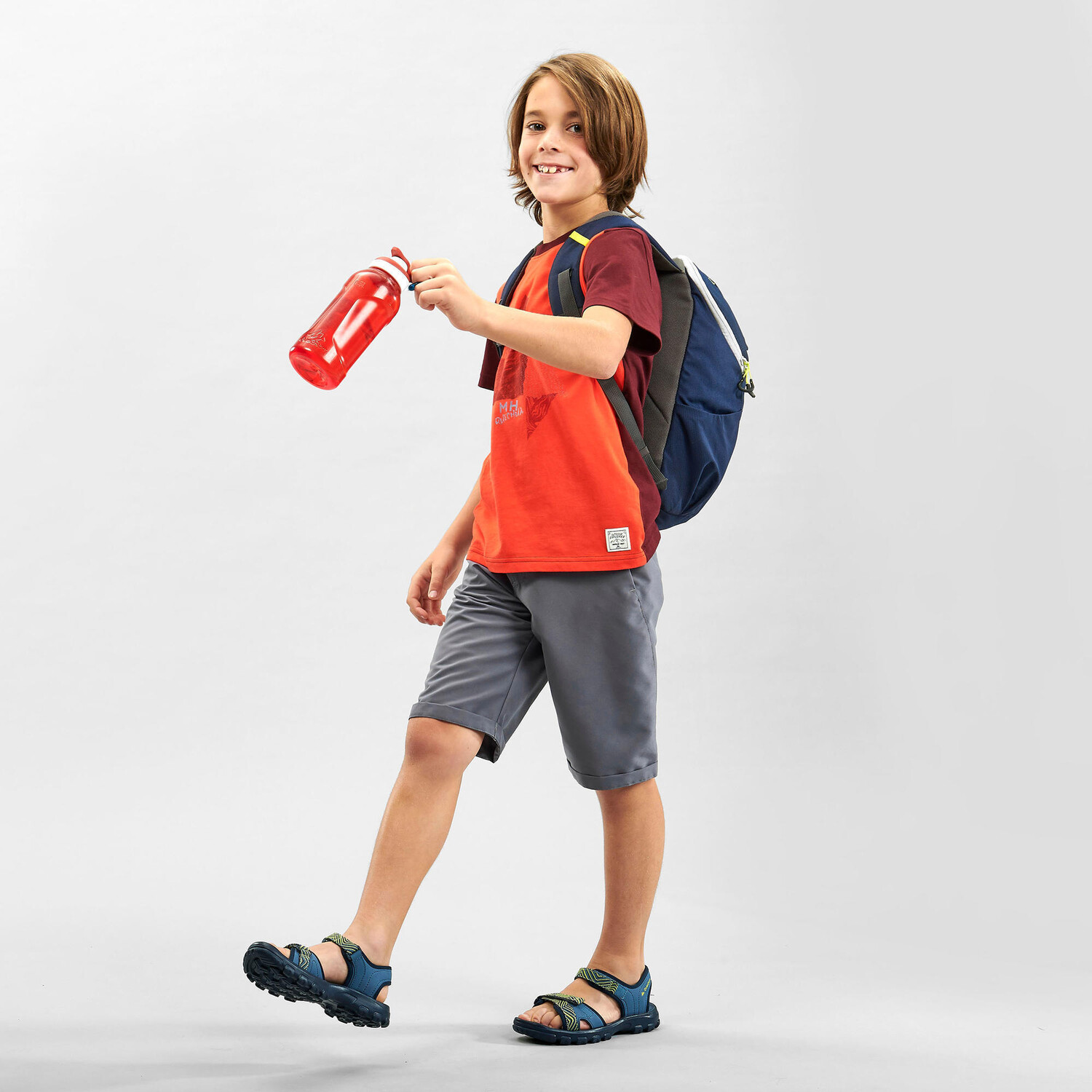 

Шорты детские Quechua MH100 для походов, возраст 7-15 лет, бирюзовый