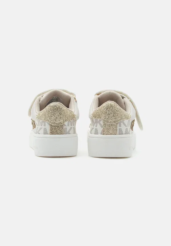 Кроссовки с принтом Jem raine star Michael Kors Kids, Vanilla/Pale Gold-coloured Glitter, ванильный — фото 3